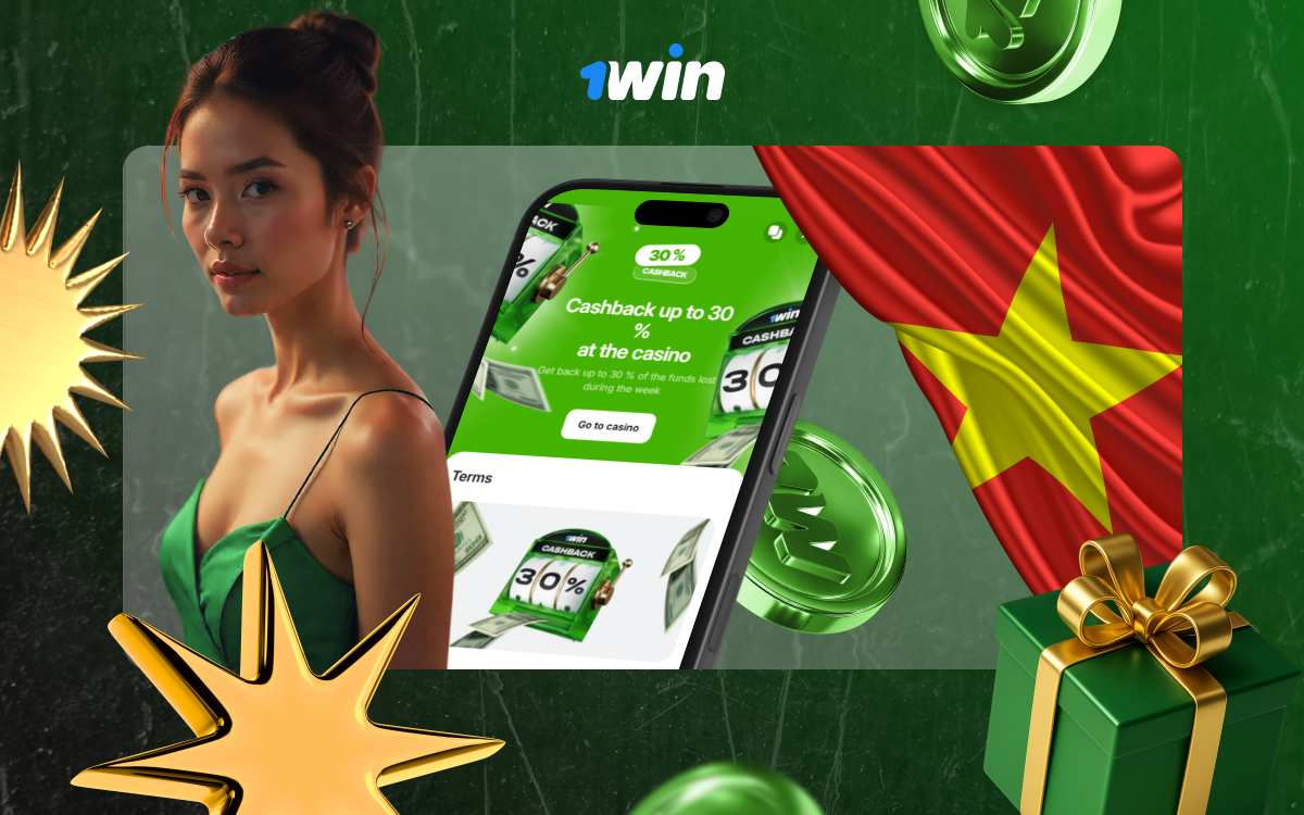 1win 30% Cashback Get 30% cashback rewards on your 1win bets.