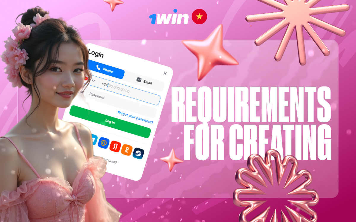 1win Account Creation Requirements Check the requirements for creating a 1win account.